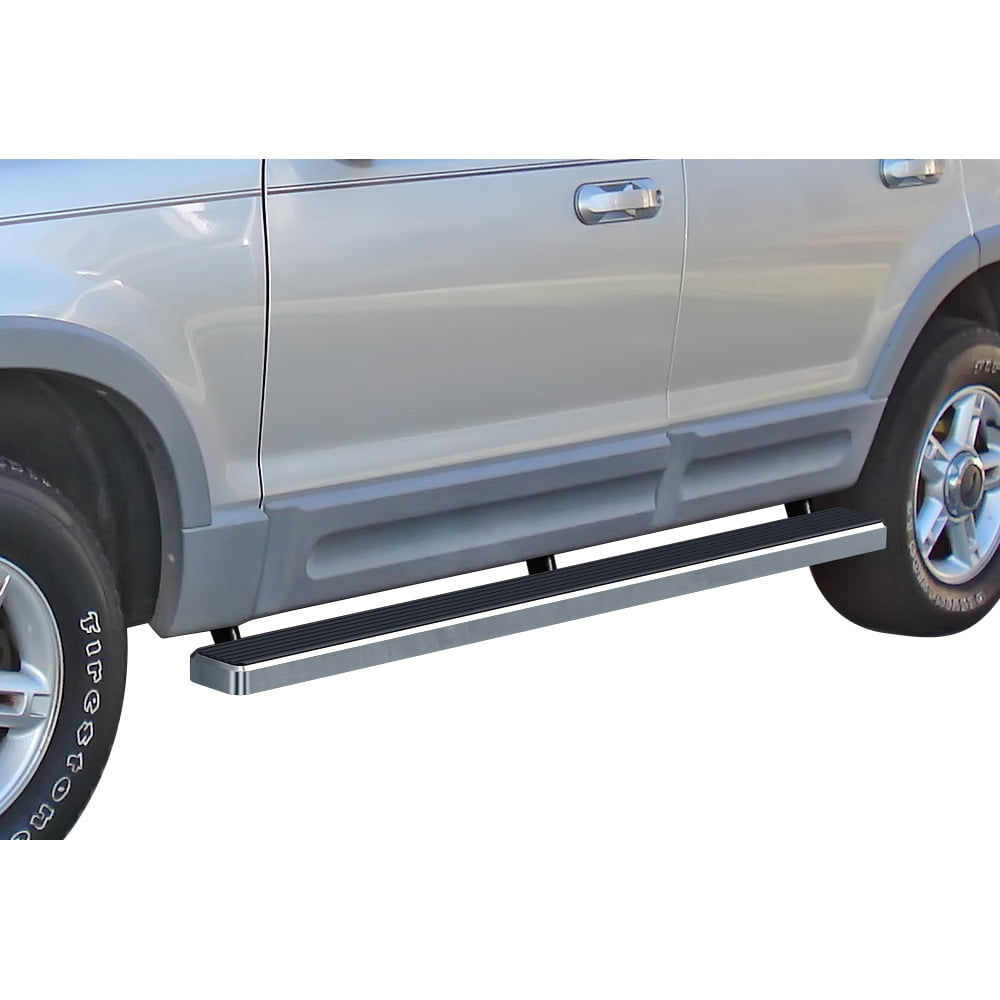 APS iBoard Running Boards 4 inches Compatible with Ford Explorer 2002