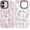 Bows & Tulips, variant on for iPhone 17 Case, Compatible with Magsafe, Cute Design for Women & Girls, Protective & Aesthetic, Checkered & Flowers
