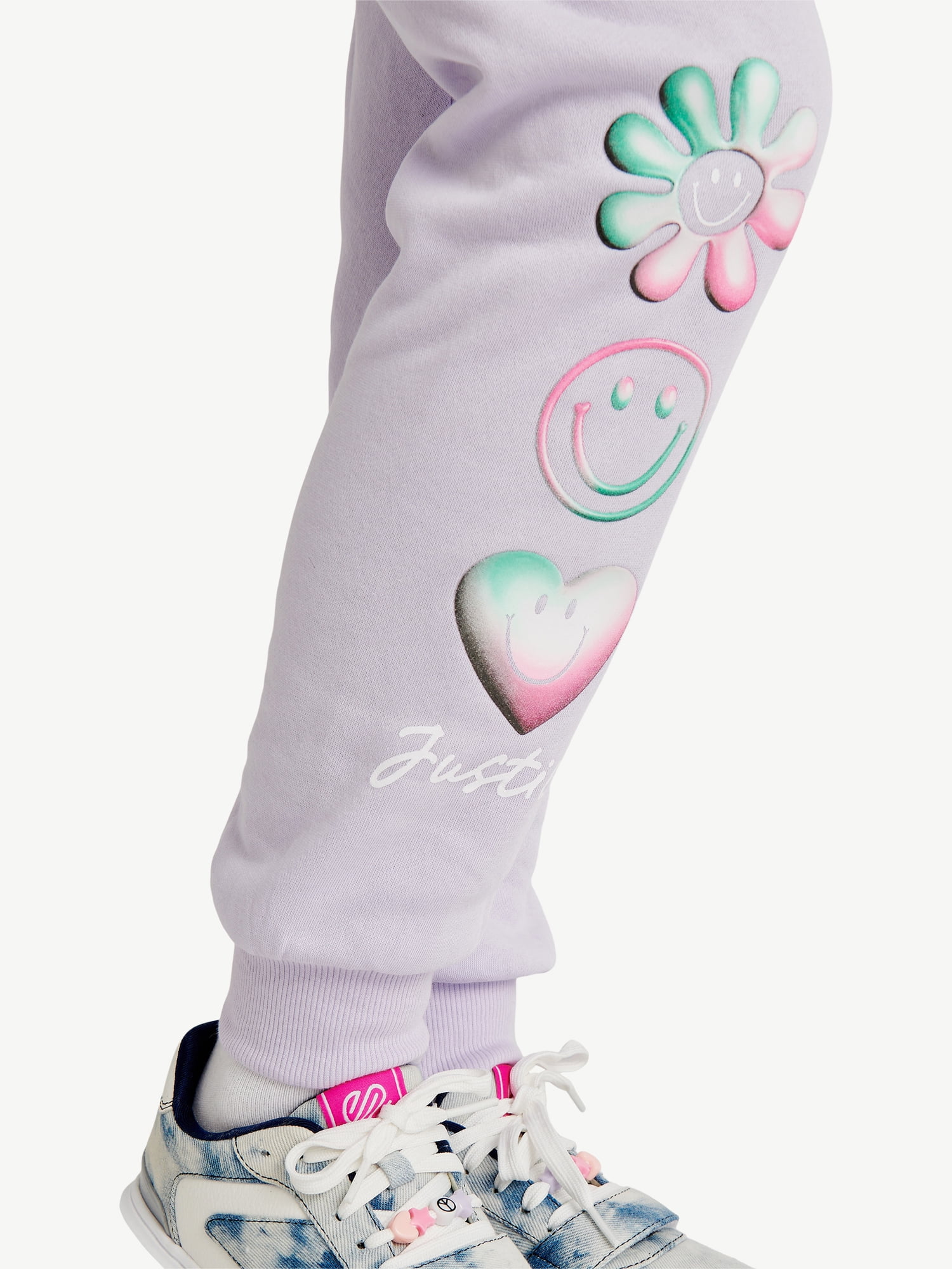 Justice Girls Everyday Fleece Jogger Sweatpants, Sizes XS - XLP
