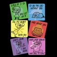 thumbnail image 2 of Men's Inside Out Emotions Valentine Cards  Graphic T-Shirt, 2 of 5