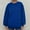 Royal Blue #53, variant on WULMLEO Sweatshirts for Women Loose Crew Neck Pullover Tops Long Sleeve Fashion Gym Tops Raglan Y2k Sweater Lightweight Cute Shirts with Pockets Royal Blue M