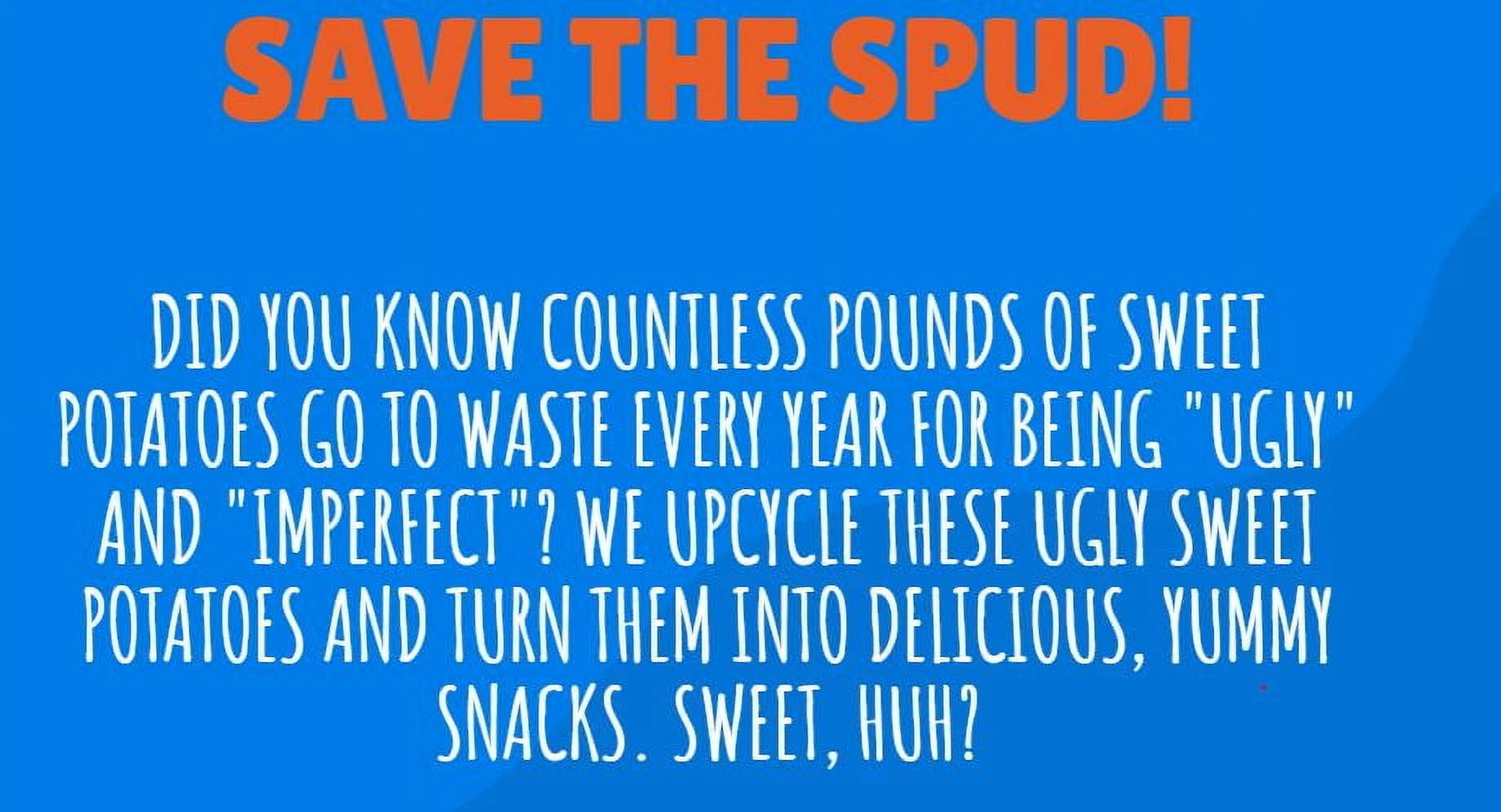 (2 pack) Spudsy Sweet Potato Puffs, Cheesy Cheddar, Shelf-Stable, 4 oz Bag