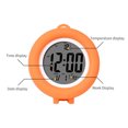 thumbnail image 4 of ufehgfjh 2024,Digital Electronic Clock LED Display Electronic Clock Stereo Digital Display Snooze Alarm Clock 12/24H Switching Countdown Time, 4 of 7