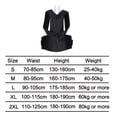 thumbnail image 3 of Corrector de postura de espalda para mujeres y hombres Soporte lumbar de espalda Soporte de postura de hombro para mejorar la postura Proporcionar y aliviar el dolor de espalda Ofspeizc CPB-DE-SSW238-5, 3 of 5