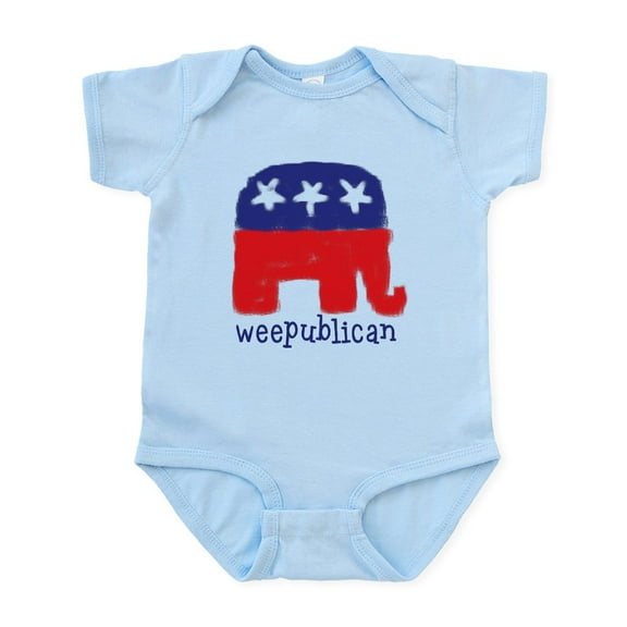 CafePress - Weepublicans Body Suit - Baby Light Bodysuit, Size Newborn - 24 Months