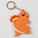 thumbnail image 1 of 25 Estilo Anime Pokemon Snorlax Pikachu Psyduck Eevee Squirtle Charizard Goma Suave Llavero Accesorios Modelo Mochila Colgante Llaveros Niños Juguetes Regalos, 1 of 4
