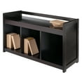 thumbnail image 6 of Winsome Addison Storage Bench with 3 Cubbies, Espresso Finish, 6 of 11