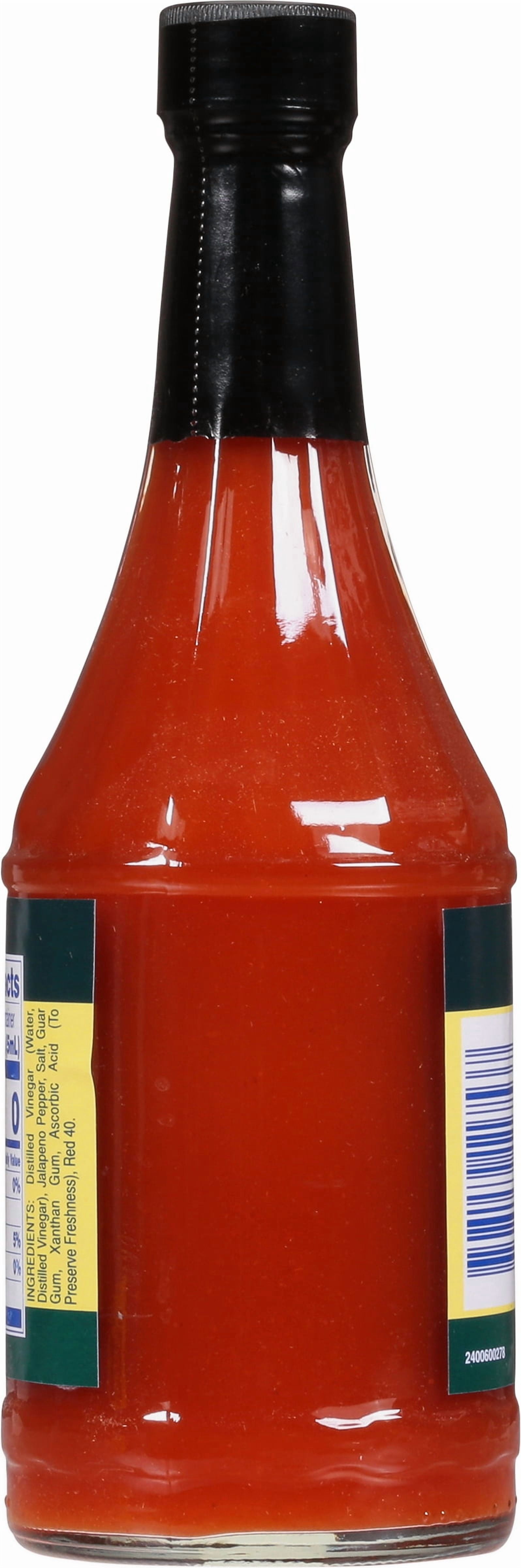 (2 pack) Trappey's Bull Louisiana Original Recipe Hot Sauce, 12 fl oz Glass Bottle