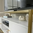 thumbnail image 2 of Sauder® Harper Heights TV Stand, White, 427116, 2 of 9