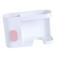 thumbnail image 3 of Soporte de cabellero Soporte de Pared para de cabellero Authoadesivo de Duradero para Ahorra de Espacio para Baños Blanco perfecl Secador de pelo, 3 of 6