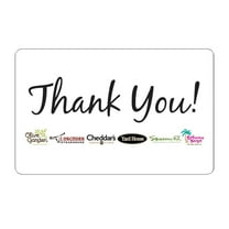 Darden® Restaurants $50 Thank You eGift Card [Email Delivery]
