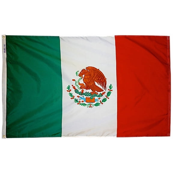 Mexico - 4'X6' Nylon Flag