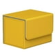 thumbnail image 1 of Caja organizadora grande para guardar barajas de cartas coleccionables con cierre magnético y carga lateral amarillo, 1 of 9