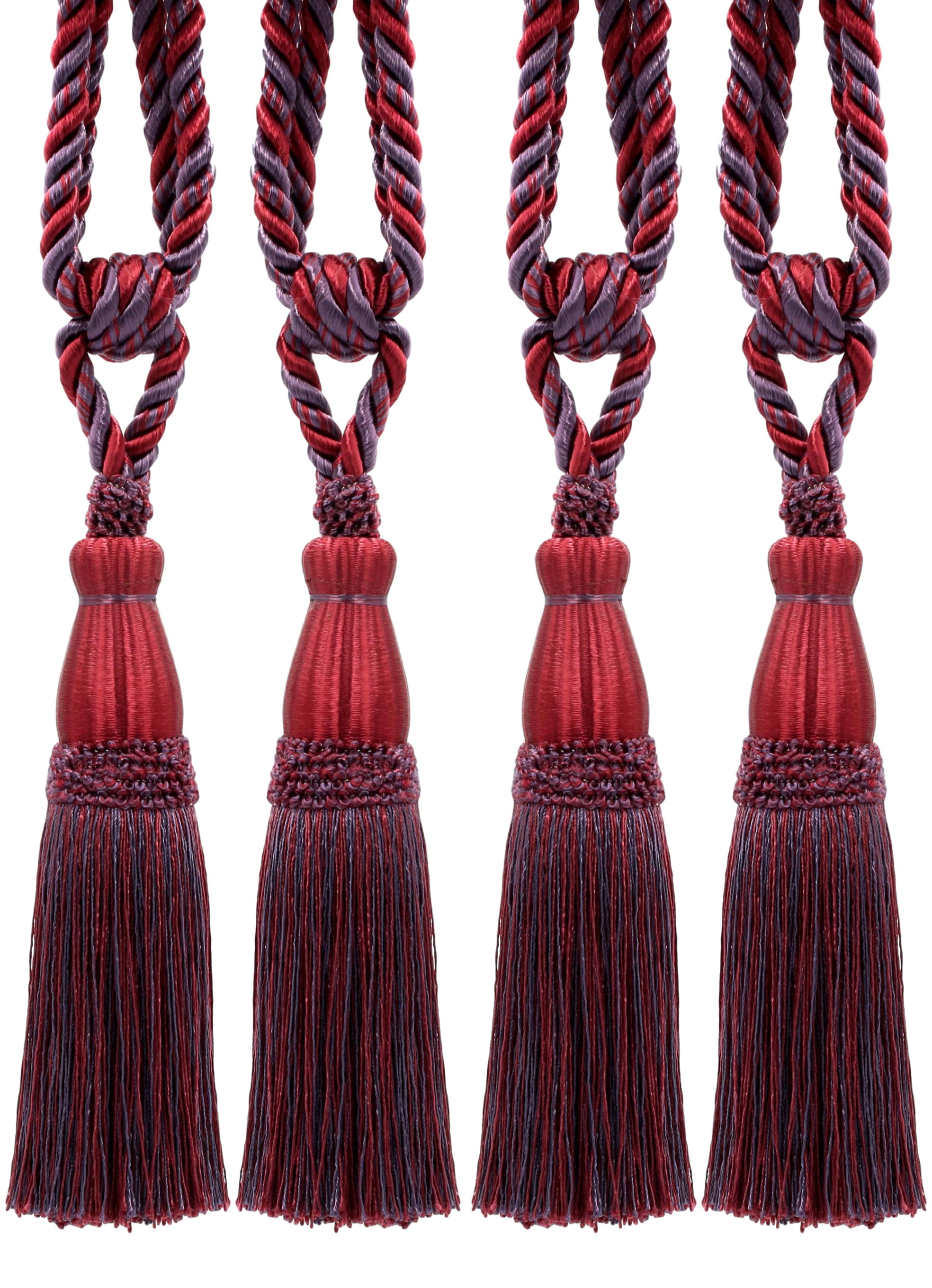 2 colors to choose from! Curtain& Chair Tie-Back 30"spread with 8"tassel 