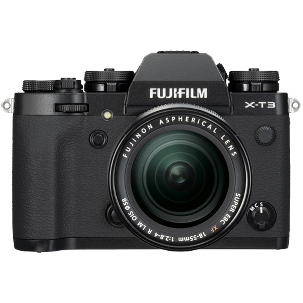 Fujifilm X-T3 26.1MP Mirrorless Digital Camera with XF 18-55mm Lens Kit (Black) - image 1 of 6