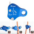 thumbnail image 3 of Safety Rope Grab Rock Climbing Arborist Fall Adjuster Climbing Fall Arrester Arrester Pulley Device Blue, 3 of 9