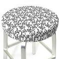 thumbnail image 3 of Fotbe Snake Stool Covers Round,Waterproof Round Bar Stool Covers Bar Chair Covers Washable Stool Cushion Slipcover for 12-14 Inch Chair-14 inch, 3 of 7