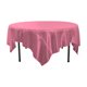 thumbnail image 1 of LA Mantel cuadrado de organza con espejo transparente de 72 por 72 pulgadas, fucsia LA Linen TCOrgz72X72_FuchsiaO49, 1 of 1