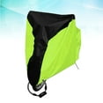 thumbnail image 2 of Waterproof Bike Cover Weather Proof Bike Cover Outdoor Dustproof Cover with Metal Lockhole for Mountain/Road Bike - Size L (Black Center with Fluorescent Green), 2 of 10