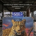 thumbnail image 3 of Bathroom Scale, Highly Accurate Digital Body Scale,Precisely Measures Weight up to 400 lbs-Majestic Leopard Lounging On The Branch Of Tree, 3 of 4