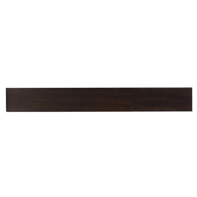 Elements FSC Acacia Wood Mantel, 60IN x 1.8IN, Espresso