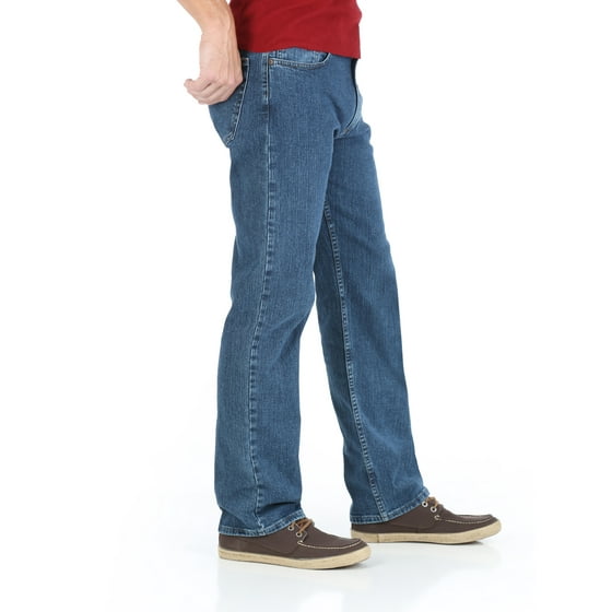 Wrangler - Men's Advanced Comfort Regular Fit Jean - Walmart.com