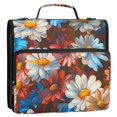 thumbnail image 5 of FORMRS Zipper Binder with Shoulder Strap 2-inch Ring 500 Sheet Capacity File Bag, Vibrant Floral, 5 of 5