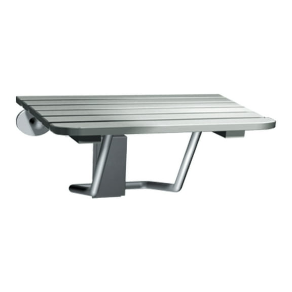 ASI-8207 - Folding Shower Seat - Stainless Steel - 18"W