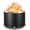 Black, variant on OutVue 22 inch Stainless Steel Smokeless Fire Pit, Outdoor Smokeless Firepit, Wood Burning Fire Pits for Camping, Bonfire, Low Smoke Firepit for Outside (Vertical Hole)