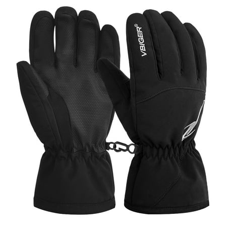 Unisex Winter Warm Gloves Full-finger Snowboard Gloves Waterproof Sports (Best Way To Ship A Snowboard)