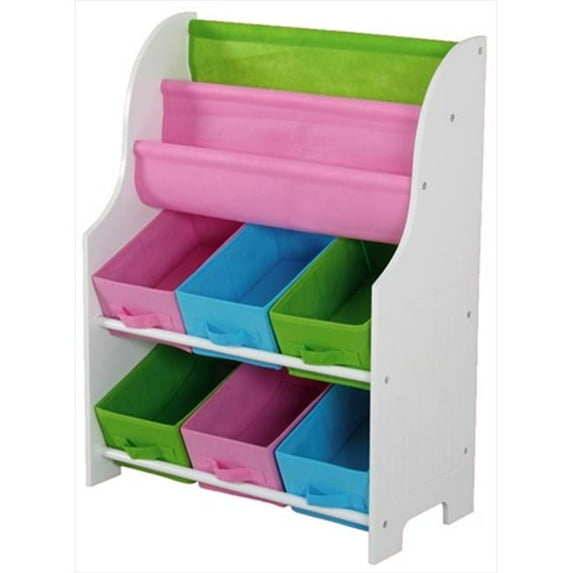 Book Holder With 6 Bins