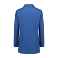 thumbnail image 3 of QHFBli Womens Blazer One Button Notched Lapel Suit Jackets Long Sleeve Lightweight Pocketed Blazer for Bussiness Casual, 3 of 3