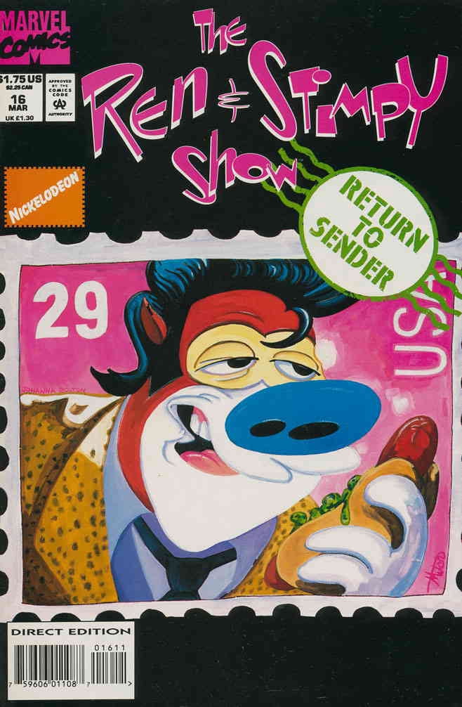 Cover of The Ren & Stimpy Show #16