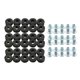 thumbnail image 1 of Kit de arandelas de goma para motocicleta de 30 piezas para reemplazo de, 1 of 7