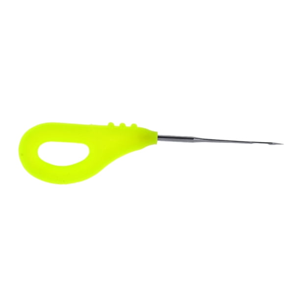 de agujas de cebo para aparejos de pesca de carpa, herramienta de aparejo de funciones múltiples Amarillo kusrkot Herramienta de la aguja de Baiting