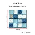 thumbnail image 2 of 20 pegatinas autoadhesivas para azulejos XCF impermeables 10 x 10 cm, 2 of 4