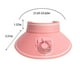 thumbnail image 3 of Sombrero para acampar y hacer senderismo con ventilador de carga USB, protección solar, parasol, para viajes al aire libre, equitación, playa, sombrero para el sol vacío, gorra de abanico, 3 of 8
