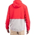 thumbnail image 2 of Men's Cutter & Buck Red Utah Utes Charter Eco Recycled Half-Zip Anorak Jacket, 2 of 2