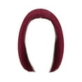 thumbnail image 1 of HNMKIU Perruque en Dentelle Synthétique Courte Perruque Blanche Courte Perruques pour Femmes 12 Pouces Résistant à la Chaleur Partie Moyenne Droite Perruque Synthétique Rouge, Taille Unique, 1 of 1