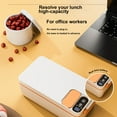 thumbnail image 4 of Portable rechargeable lunch box, stainless steel detachable contents, 1 Litre capacity-fast heating, no water injection & leak-proof, suitable for outdoor camping and office, 4000mah battery, 4 of 8