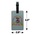 thumbnail image 5 of Hatching Party Little Bundle of Joy Baby Shower Rectangle Leather Luggage Card Suitcase Carry-On ID Tag, 5 of 8