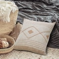 thumbnail image 3 of LR Home Coastal Edge Geometric Diamond Throw Pillow, 3 of 10