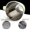 thumbnail image 3 of Beakers for Elderly, 350ml Spill Proof Adult Sippy Cup with Straw, 3-in-1 Stainless Steel Dysphagia Cups, 3 of 5