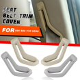 thumbnail image 4 of For S60 S80 V70 Xc90 Left Right Belt Retractor Ring Belt Selector Gate Belt Trim Cover Beige, 4 of 5