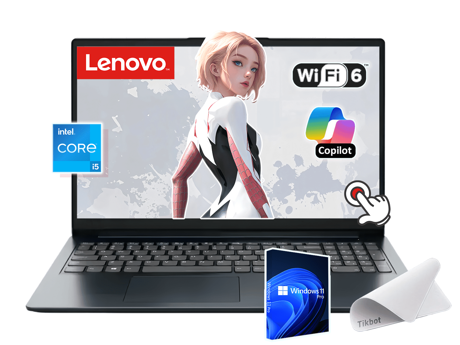 Lenovo Touchscreen Computer, 15.6