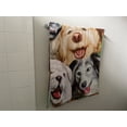 thumbnail image 3 of Dogs Selfie Super Soft Plush Cotton Beach Bath Pool Towel, 3 of 4