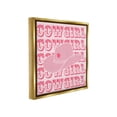 thumbnail image 4 of Stupell Industries Blush Pink Cowgirl Beauty & Fashion Painting Gold Floater Framed Canvas Art Print Wall Art, 18 x 18, 4 of 10