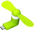thumbnail image 1 of Mini Ventilador USB-C Verde BlitzGreen 1Pza 5W Silicón+Plástico VentDepot, 1 of 1