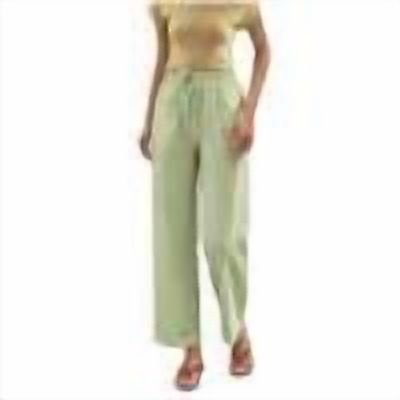 MLCDZ Summer Women Cotton Linen Drawstring Pants Casual High Waist Comfy Lightweight Loose Gauze Pants with Pockets Beach Trousers