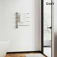 thumbnail image 4 of COZY  Heated Towel Warmer Rack for Bathroom with Timer & Adjustable Temperature EB04-BR-242003, 4 of 7